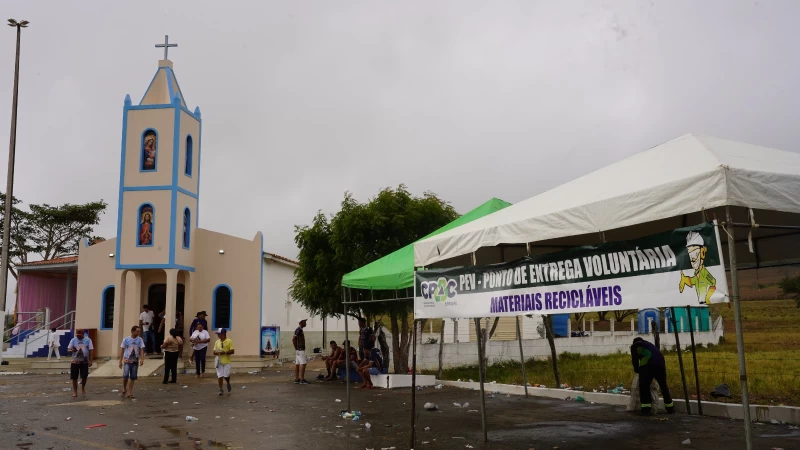 CPAC fortalece a coleta seletiva durante romaria em Nossa Senhora Aparecida