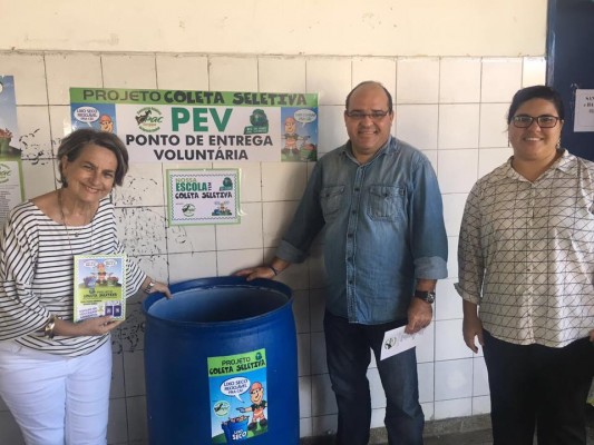Inauguração dos Pontos de Entrega Voluntária - PEV no Município de Divina Pastora