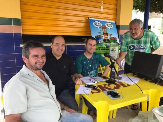 Divulgação do Projeto de Coleta Seletiva em Moita Bonita