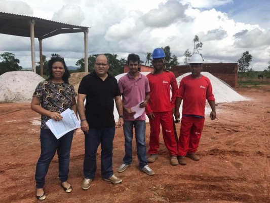 Visita Técnica a obras do Centro de Triagem de Materiais Recicláveis