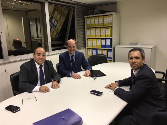 Reunião no Ministério das Cidades