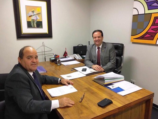 Reunião com o Deputado Andre Moura e o Superintendente do Cpac em Brasilia