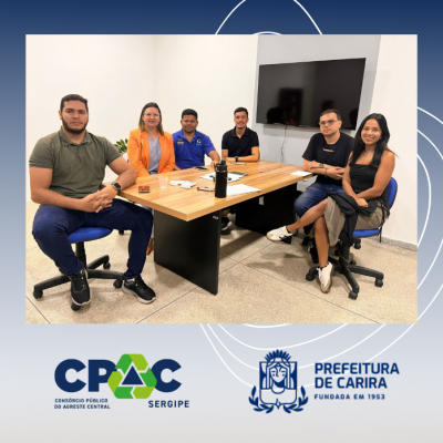 CPAC E PREFEITURA DE CARIRA SE REÚNEM PARA PLANEJAMENTO ESTRATÉGICO