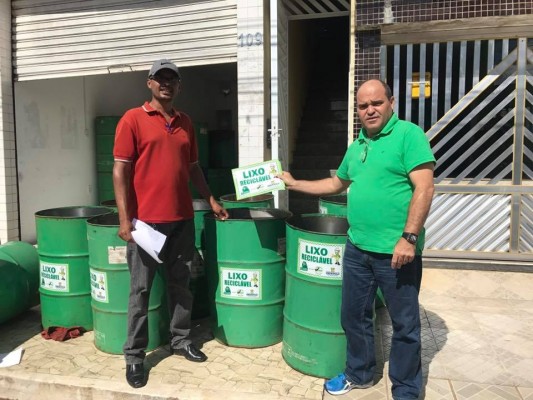 Doação de Tonéis Coletores a Prefeitura Municipal de Ribeirópolis/SE