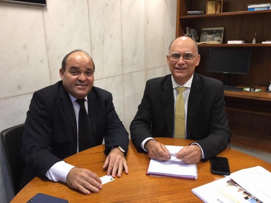 Reunião com a Comissão de Saneamento Sustentável, da Câmara Federal.