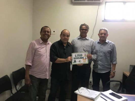 Projeto Coleta Seletiva em evento no Município de Siriri -  SE