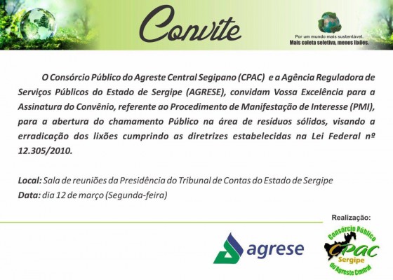 CONVITE!