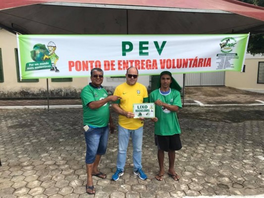 O CPAC implementa o Projeto de Coleta Seletiva, com inclusão dós Catadores de Materiais Recicláveis, nos eventos de grande porte dos Municípios Consorciados, dessa ver em Divina Pastora/SE.