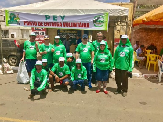 Peregrinação de Nossa Senhora Aparecida com Inclusão dos Catadores de Materiais Recicláveis