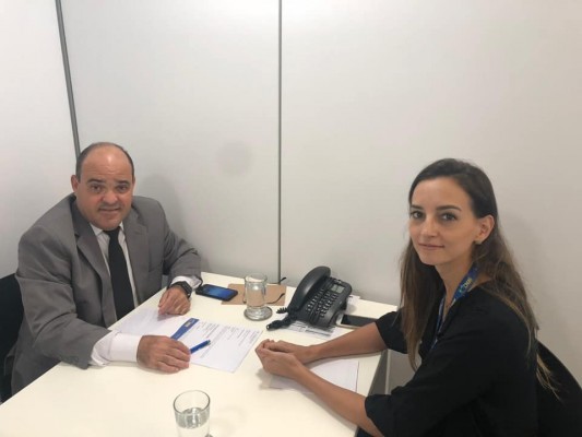 Reunião com o Presidente da CNM, a Consultora dos Consórcios Públicos da CNM