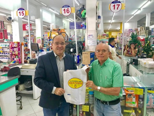 Supermercado “Irmãos Peixoto”, da Cidade de Itabaiana, formaliza adesão ao Projeto de Coleta Seletiva do CPAC