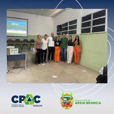 PALESTRA SOBRE COLETA SELETIVA NO MUNICÍPIO DE AREIA BRANCA