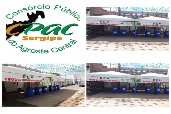 CPAC, Implementa projeto de Coleta Seletiva , no municípios de Frei Paulo/Se.