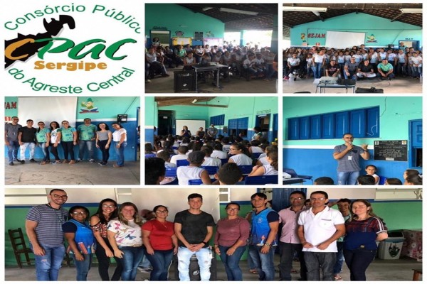 CPAC REALIZA PALESTRA JUNTO A ALUNOS E PROFESSORES DA REDE MUNICIPAL DE ENSINO NO MUNICIPIO DE ITABAIANA/SE.