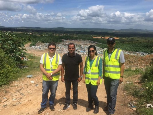 CPAC realiza visita técnica em lixão do município de São Domingos