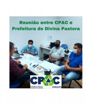 No munícipio de Divina Pastora, aconteceu importante reunião entre o CPAC e o Governo Municipal.