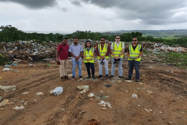 CPAC realiza visita técnica em lixão do município de Santa Rosa de Lima.