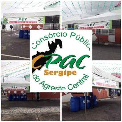 CPAC Implementa PEV- PONTO DE ENTREGA em grande evento no Município de CUMBE-SE