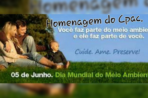 DIA MUNDIAL DO MEIO AMBIENTE