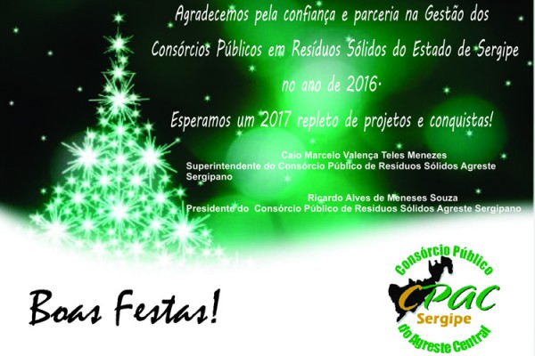 BOAS FESTAS!