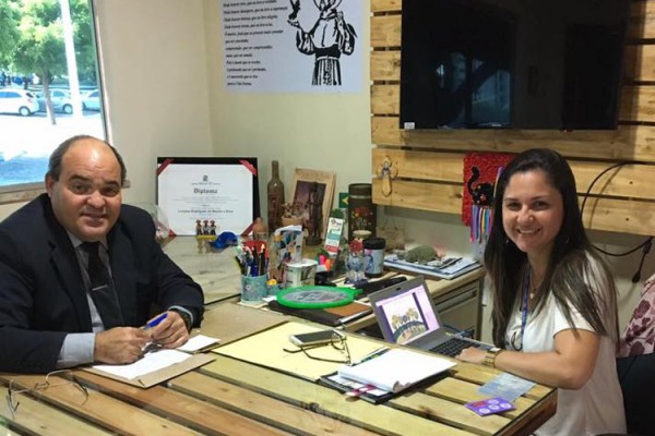 Reunião com a Coordenadora do Conduta Consciente da – Unit