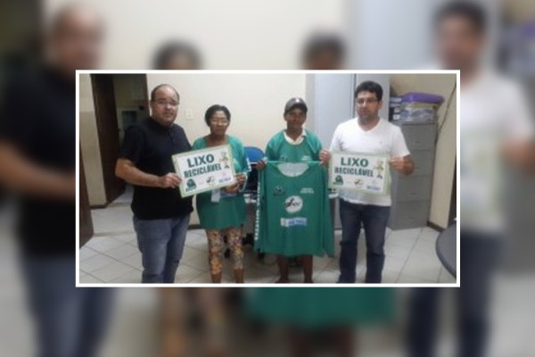 Entrega dos Materiais em Frei Paulo – Projeto de Coleta Seletiva