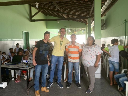 CPAC ministra palestra sobre “Educação Ambiental e Coleta Seletiva” para alunos da Escola Municipal Célia Franco da Costa Prado, em Areia Branca