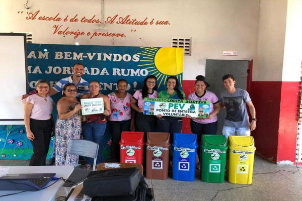 Em São Domingos CPAC promove palestra sobre educação ambiental para alunos da rede municipal de ensino