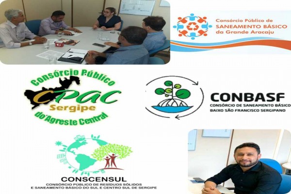 Consórcios Públicos de resíduos sólidos de Sergipe se reúnem com a superintendente da Funasa