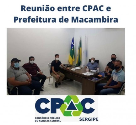 CPAC realiza reunião estratégica com município de Macambira.