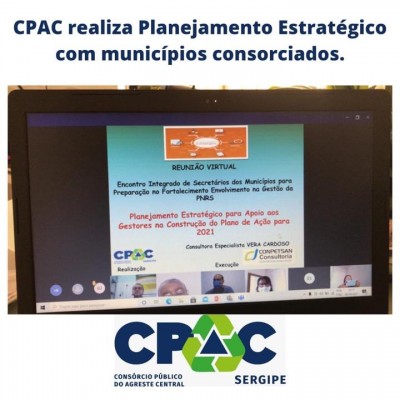 CPAC realiza planejamento estratégico com municípios consorciado