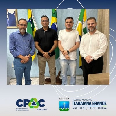 CPAC E PREFEITURA DE ITABAIANA SE REÚNEM PARA ALINHAMENTO DE AÇÕES