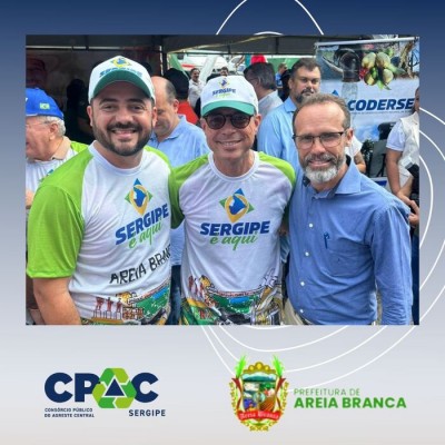 CPAC PARTICIPA DA 29ª EDIÇÃO DO ‘SERGIPE É AQUI’ NO MUNICÍPIO DE AREIA BRANCA